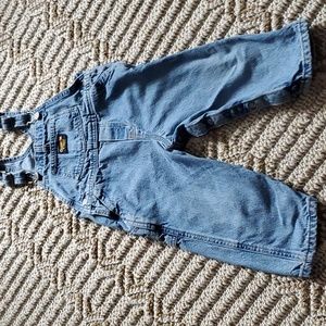 OshKosh B'Gosh  90's jean overalls size 24 months